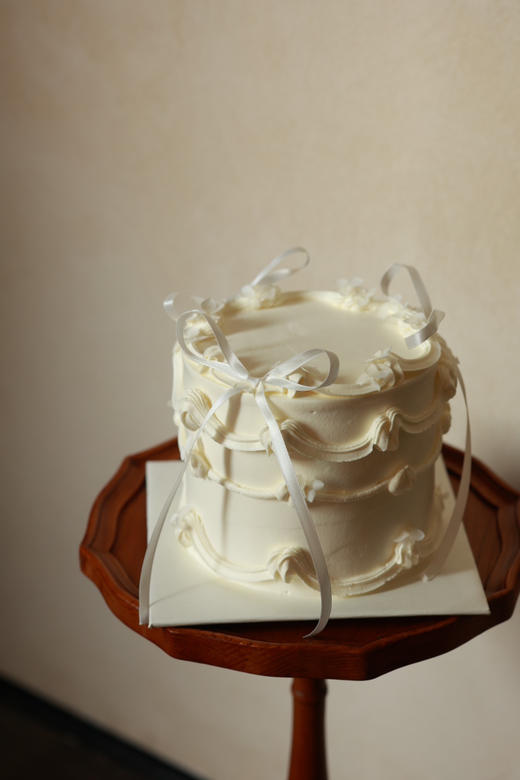 复古气质蛋糕（图片为4寸比例，尺寸越大越扁，介意者慎拍） 商品图1