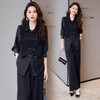 新中式西装，防晒宽松减龄西服西裤两件套HR-KJFA860 商品缩略图1