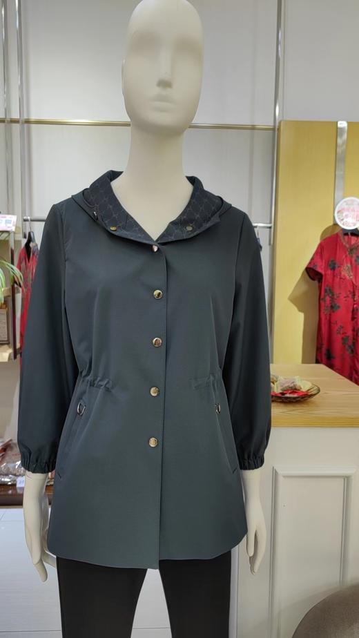 4F 乡奴 风衣长款 商品图0