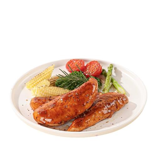 鲨鱼菲特  鸡胸肉 健身代餐即食轻食低脂 黑椒味60g/袋 商品图4