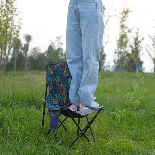 【轻便小巧！户外折叠椅！】户外折叠椅子便携式马扎靠背露营装备钓鱼凳子美术生写生椅折叠凳-24XPXH015 商品图4