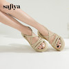 Safiya/索菲娅2024年露趾厚底外穿轻便单鞋休闲松糕凉鞋女 SF42115409 商品缩略图0