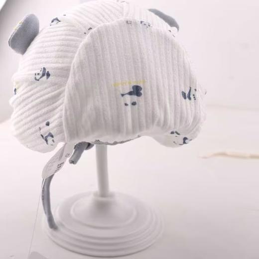 棉果果夏季新品男童满月白天柔软棉帽可爱童帽M214400422397 商品图1