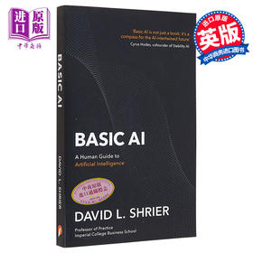 【中商原版】基础人工智能 人工智能人类指南 Basic AI A Human Guide to AI 英文原版 David L Shrier