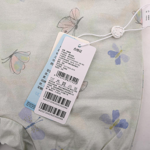 棉果果夏季新品纯棉女童国风连体衣M222720424203 商品图5