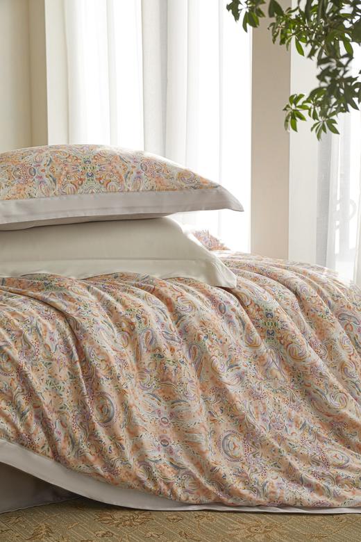 利路米新款天丝棉四件套 经典美式佩兹利图案 商品图1