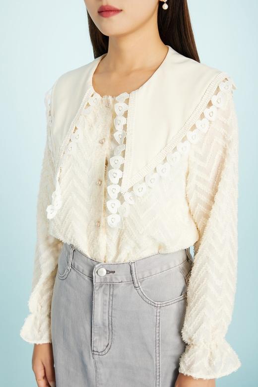 amadella 米色彼得潘领减龄衬衣 11345 商品图3