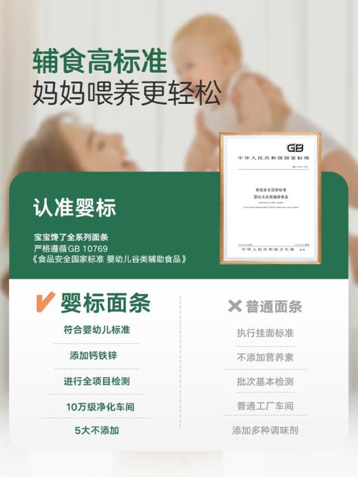 宝宝馋了有机婴幼儿麦芯碎碎面（原味） 商品图1