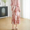 米思阳2026春新款时尚粉色印花中长裙顺滑显瘦百搭半身裙1814 商品缩略图6