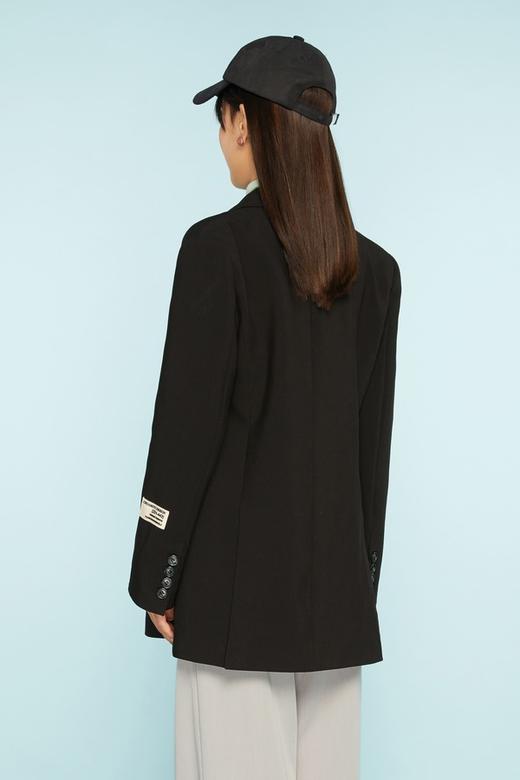 ESTELLICA 直身双排扣黑色西装外套 11265 商品图2