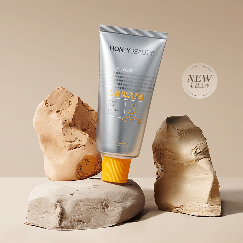 [泥膜]【9.9元特价丨29.7元任选3件 | 单笔满59元送卡皮巴拉迷你收纳包】透蜜 柔澈丝绒泥膜80g（（3件起购，拍下3件立减）