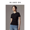 IN AND ON 新款 液氨棉 50支双面棉柔圆领T恤 54143 商品缩略图2
