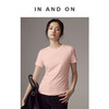 IN AND ON 新款 液氨棉 50支双面棉柔圆领T恤 54143 商品缩略图0