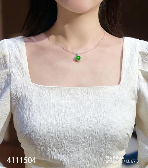 4111504，平安扣耳坠吊坠两用款。具体价格微信咨询 商品图4