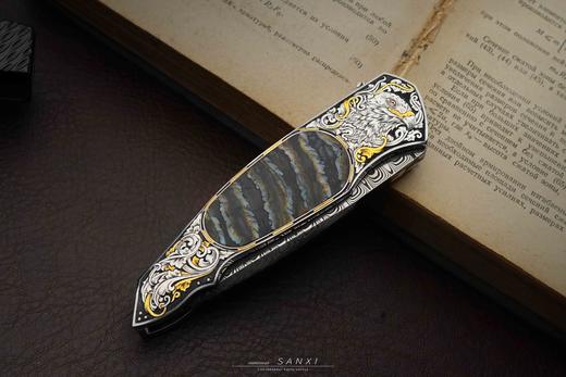 三希堂 现代刀系列 雪域牛头  未开刃 商品图8