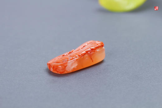 南红冰飘【凤凰】吊坠， 配精美挂绳 商品图2