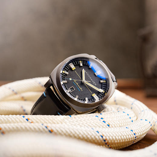 新款SPINNAKER三角帆枕型壳复古潜水自动机械手表夜光男士5113 商品图1