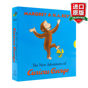 英文原版 The New Adventures of Curious George 好奇猴乔治儿童经典绘本11册套装 图画故事书 英文版 进口英语原版书籍