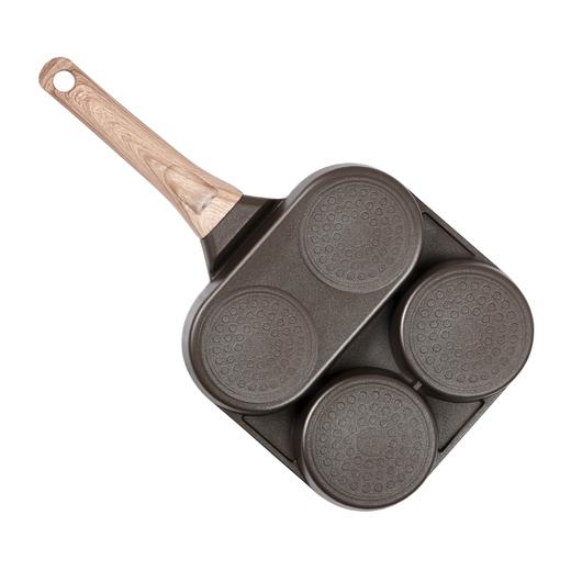 SIRONI钛金三合一早餐锅分格多功能一体&玉子烧锅煎锅蛋饺厚蛋烧早餐锅 商品图1