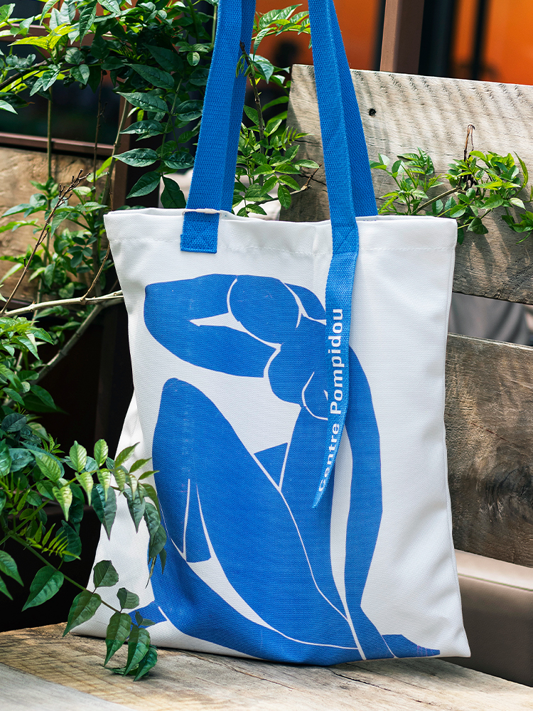 【米舍】蓬皮杜马蒂斯联名文创帆布包手提袋艺术感设计大容量小众托特