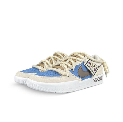 高级感满满~【定制球鞋】Nike SB Force 58 空军低帮休闲运动滑板板鞋 鞋面由帆布和麂皮拼接 层次感丰富 搭配硫化外底 耐磨耐穿 商品图2