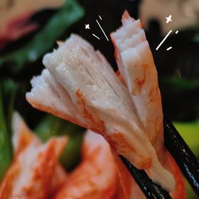 [屁侠推荐] 松叶蟹味柳 阿拉斯加雪鱼含量>75% 真肉蟹味柳 3袋/6袋