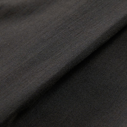 谜底休闲阔腿裤女士2024夏季新款通勤风简约宽松九分裤242MK0654 商品图3