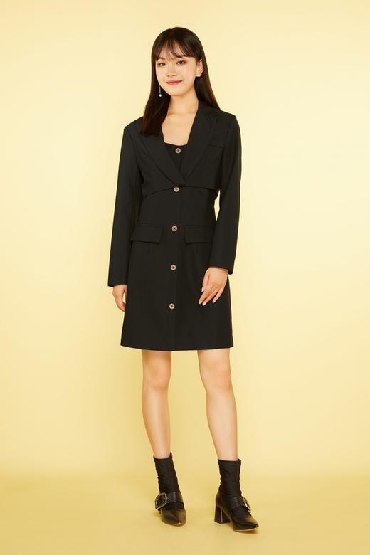 amadella 截短款西装外套连衣裙套装 11303 商品图1