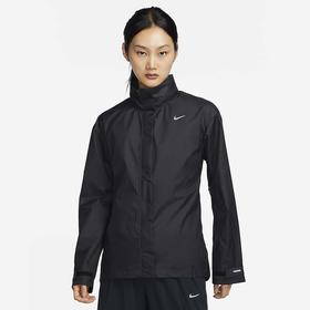 Nike/耐克女子跑步夹克轻盈透气春秋上衣黑色运动梭织夹克 FB7452-010