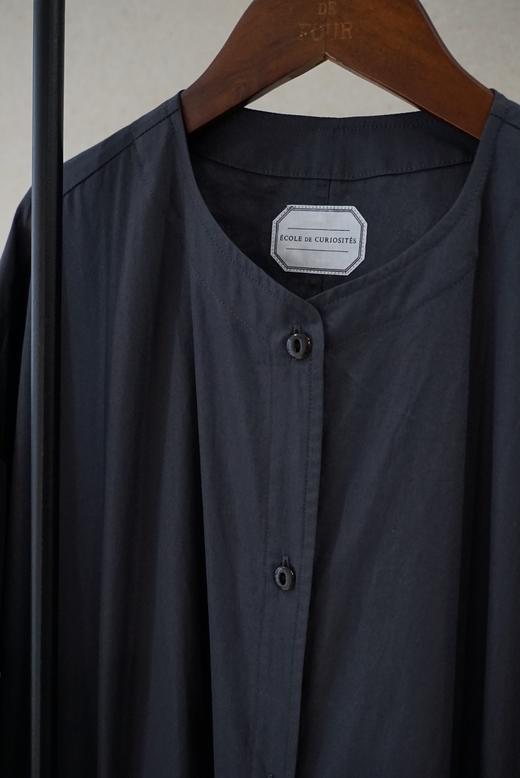 ECOLE DE CURIOSITES 女装大衣长袖无领长外套 商品图7