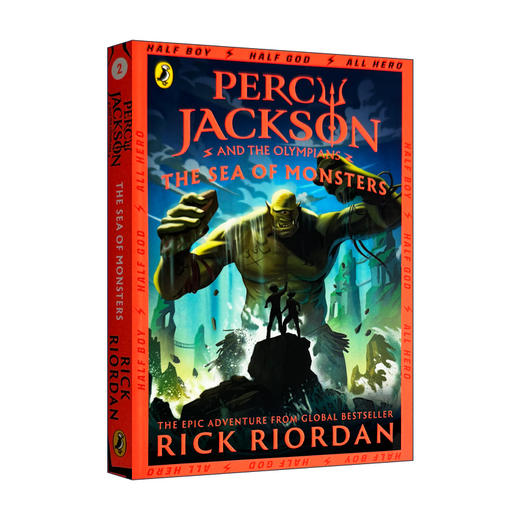 英文原版小说 Percy Jackson and the Sea of Monsters Book 2 波西·杰克逊与魔兽之海 英文版 商品图0