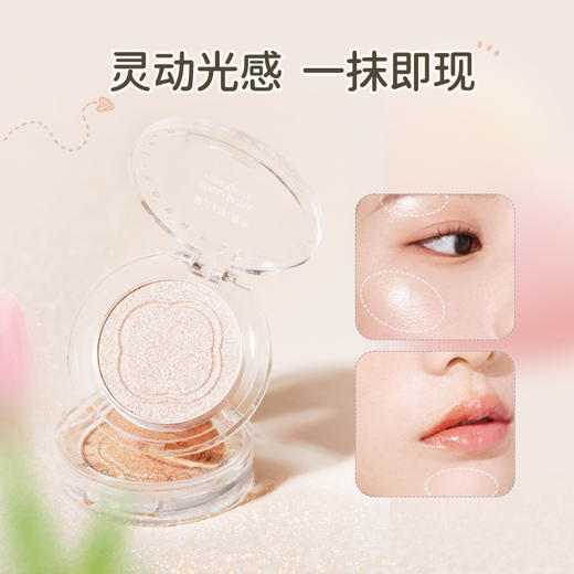 【春日集市】高光珠光爆闪细闪修容盘 商品图7