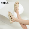 Safiya/索菲娅2024年露趾厚底外穿轻便单鞋休闲松糕凉鞋女 SF42115409 商品缩略图2