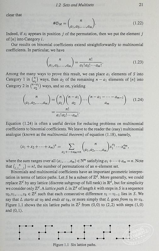 【中商原版】计数组合学 卷1-2 英文原版 21年度美国数学会Steele数学专著奖 MIT应用数学教授 Richard Stanley 数学 商品图6