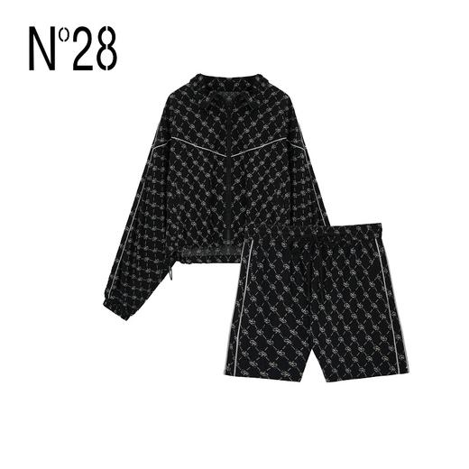 【破价】N°28 设计师时尚长袖上衣外套休闲短裤套装8A11Z337 商品图1