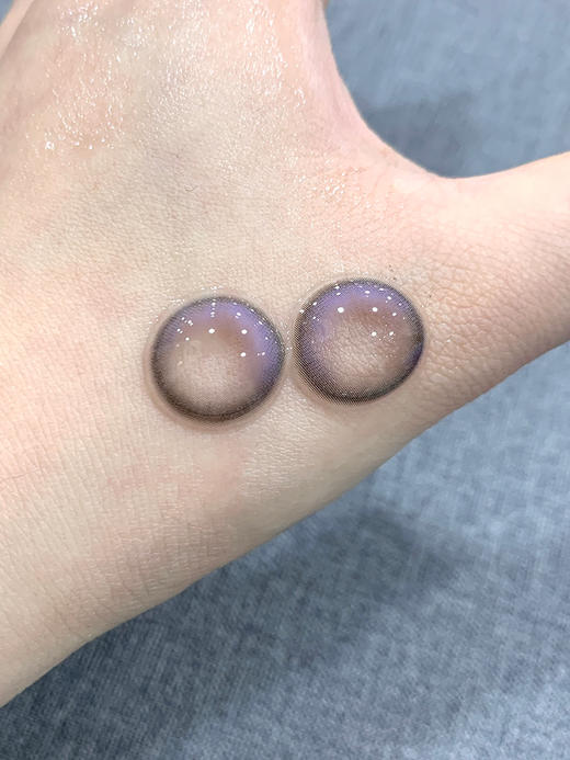 Wecute日抛 ·暮色棕&蔷薇紫  14.2mm白狮参考着色中等直径｜日抛  一盒十片装 商品图9