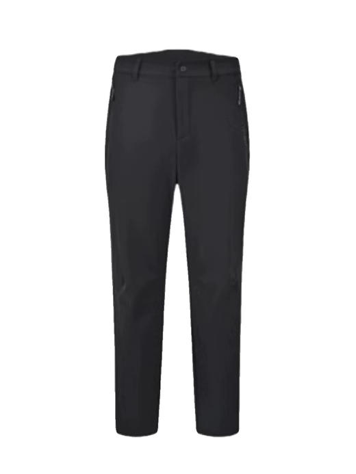 探路者（TOREAD）软壳裤2024春夏男女软壳长裤徒步休闲裤TAMMAM81023/82024 TAMMAM81023-G01X黑色 商品图5