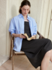 经典升级 夏日氛围感男友风衬衫FCE2SHT153 商品缩略图0