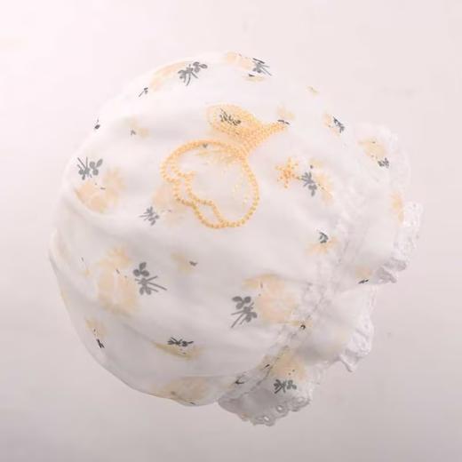 棉果果夏季新品满月白天女童出生公主帽M224400422396 商品图2