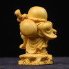 精雕布袋小弥勒°黄杨摆件 商品缩略图1