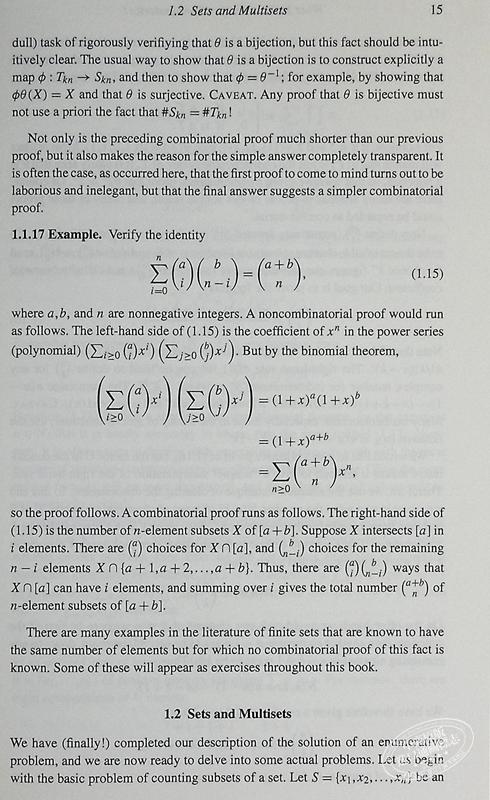 【中商原版】计数组合学 卷1-2 英文原版 21年度美国数学会Steele数学专著奖 MIT应用数学教授 Richard Stanley 数学 商品图5