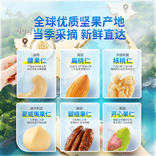 【新品上线】小鹿蓝蓝每日坚果/原味/150g（100%坚果，无葡萄干等其他蜜饯） 商品图1