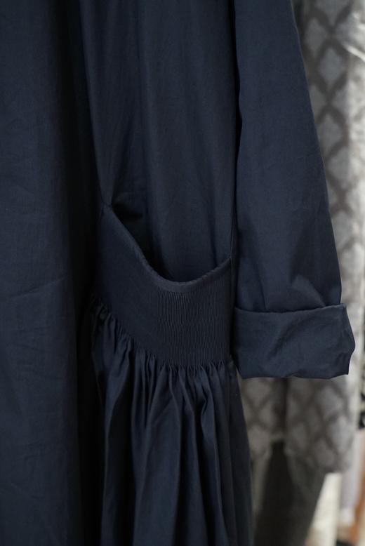 ECOLE DE CURIOSITES 女装大衣长袖无领长外套 商品图6