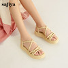 Safiya/索菲娅2024年露趾厚底外穿轻便单鞋休闲松糕凉鞋女 SF42115409 商品缩略图3