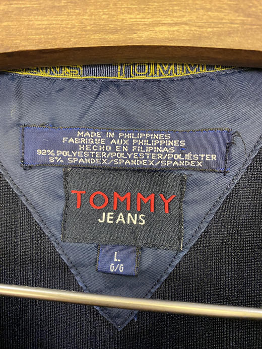 90年代 Vintage Tommy Hilfiger 特殊面料 短袖T恤 _SST(L) 商品图2