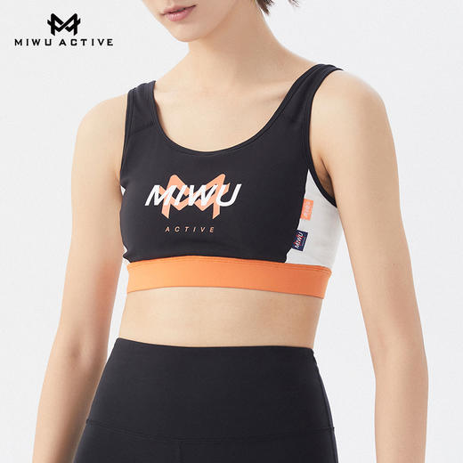 【清仓不退换】迷悟MW10B006撞色印花bra 商品图1