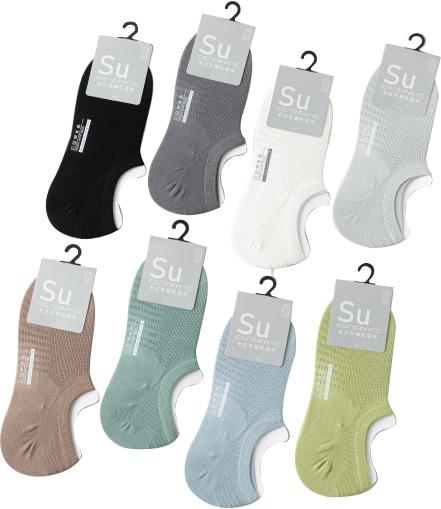 馨宜优品网眼防滑男士船袜  240232 商品图4