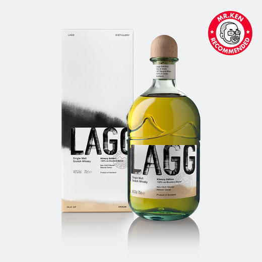 崃客（Lagg）波本桶单一麦芽苏格兰威士忌（赠郁金香杯） 商品图1