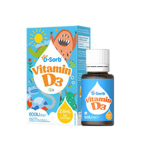 滴适宝维生素D3    600IU