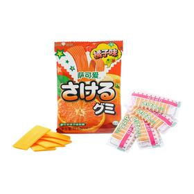 悠哈萨可爱短款软糖橘子味32.9g